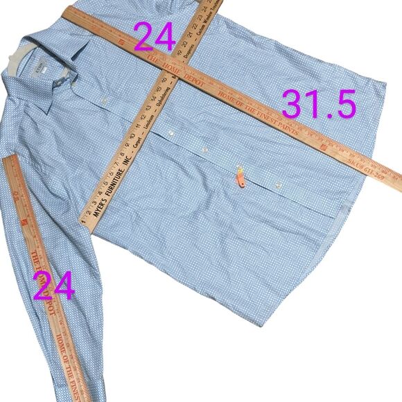 Eton contemporary fit signature twill cotton dress shirt classic men's XL - Picture 4 of 12